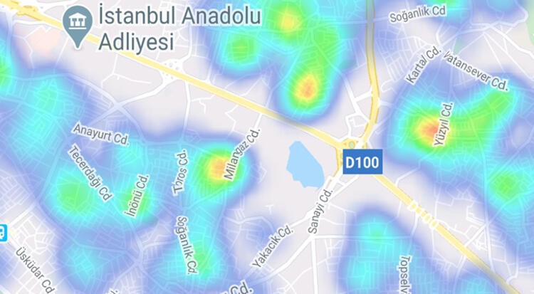 İşte İstanbul'daki yeni korona virüs yoğunluğu 