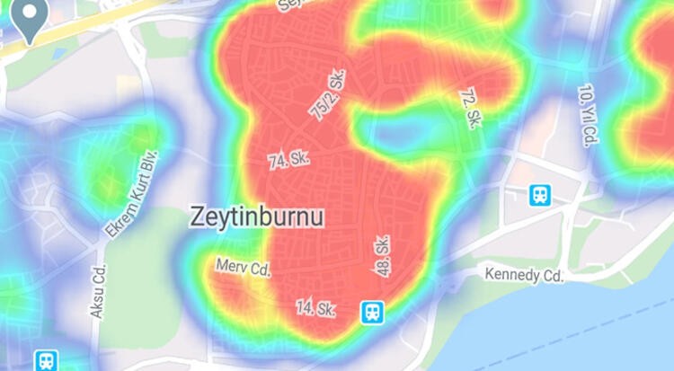 İşte İstanbul'daki yeni korona virüs yoğunluğu 