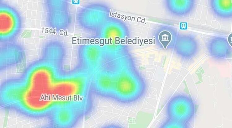 İşte ilçe ilçe korona virüs haritası