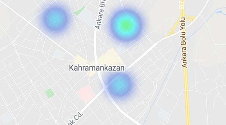 İşte ilçe ilçe korona virüs haritası