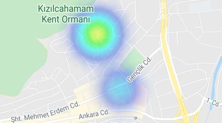 İşte ilçe ilçe korona virüs haritası