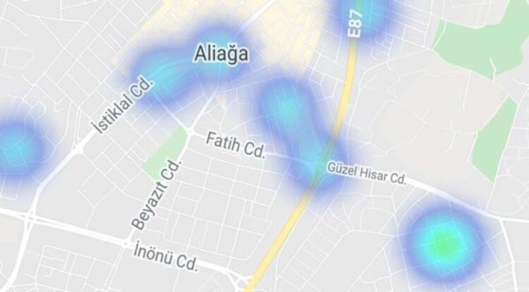 İşte ilçe ilçe korona virüs haritası