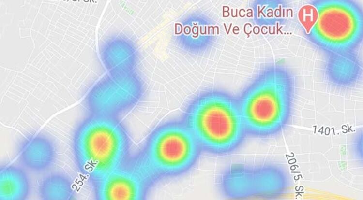 İşte ilçe ilçe korona virüs haritası