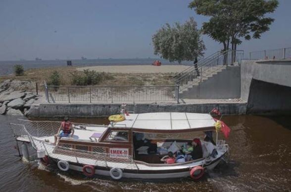 İstanbul plajlarında korkutan görüntü