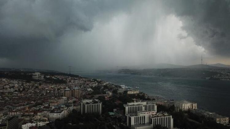 İzmir ve Bursa'nın ardından İstanbul'da da başladı! Süper hücre uyarısı