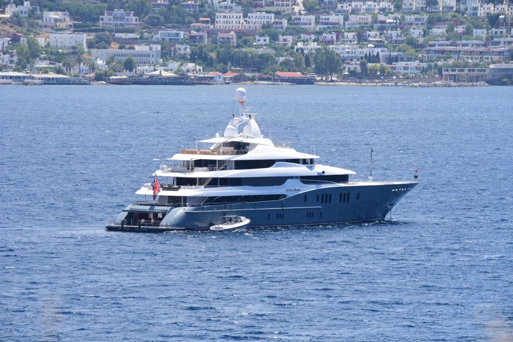 Alexander Grigoryevich Abramov 100 milyon dolarlık yatı Bodrum’da