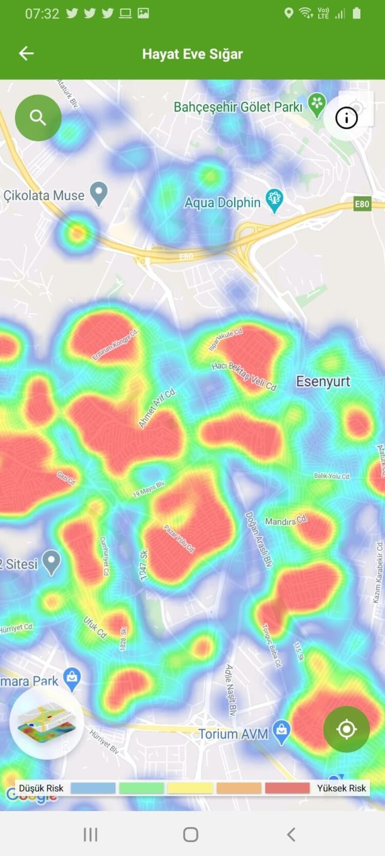 Korona haritası güncellendi! Bu ilçelere dikkat