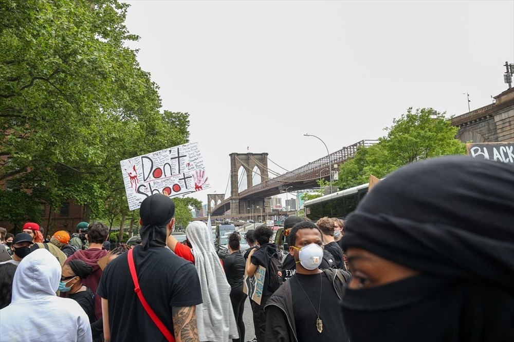 ABD'deki protestoların 8. gününde şiddetin dozu düştü