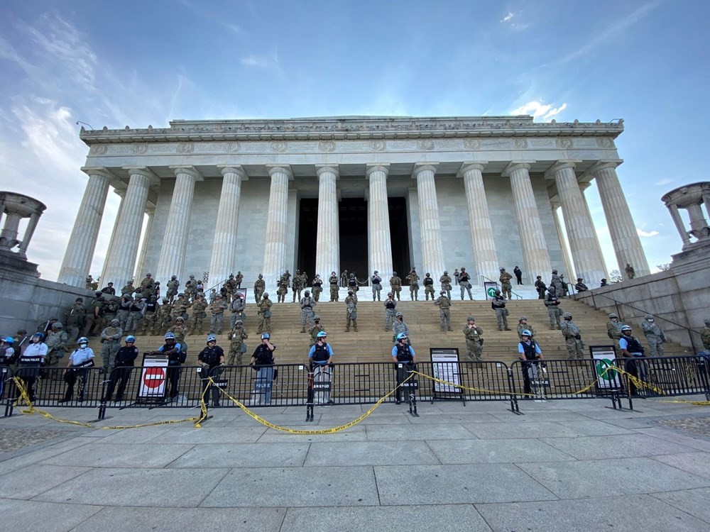 ABD'nin 82'nci Hava İndirme Tümeni Washington'a konuşlandı