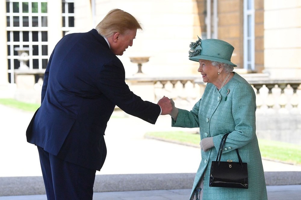 ABD Başkanı Donald Trump, İngiltere Kraliçesi 2. Elizabeth'in 94. yaş gününü kutladı