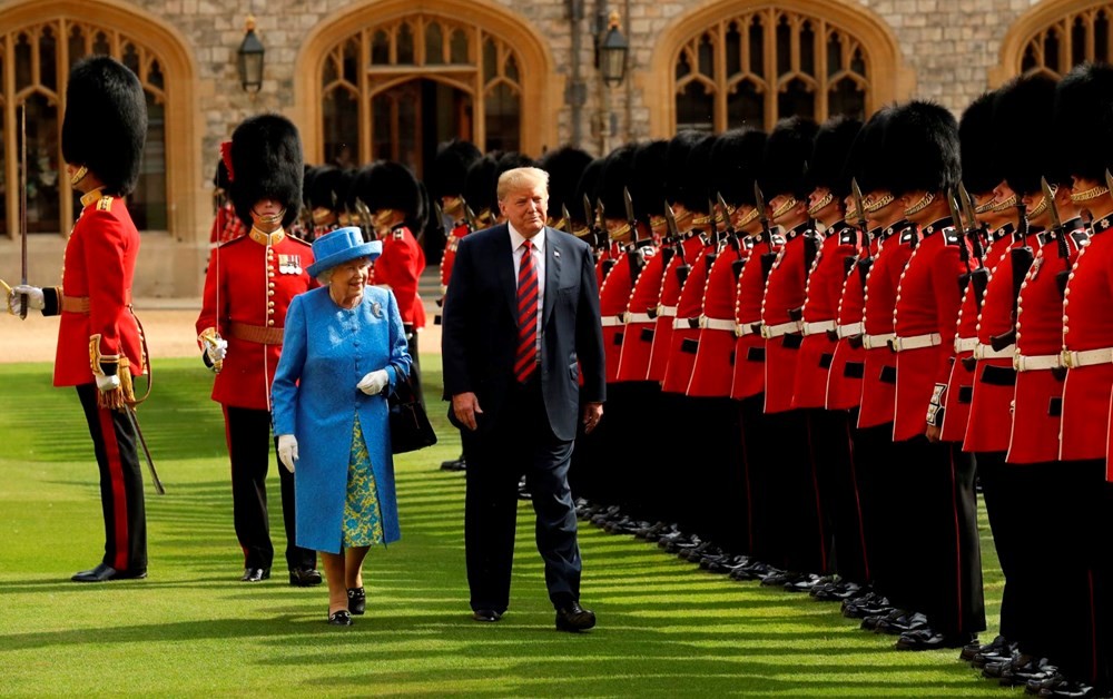 ABD Başkanı Donald Trump, İngiltere Kraliçesi 2. Elizabeth'in 94. yaş gününü kutladı