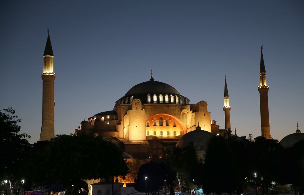 Tarihi gün, Ayasofya'ya akın ettiler! İşte fotoğraflar