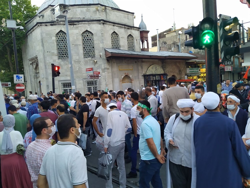 Tarihi gün, Ayasofya'ya akın ettiler! İşte fotoğraflar