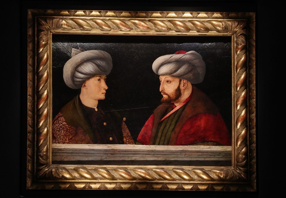 Fatih Sultan Mehmet'in tablosu ilk kez gösterildi