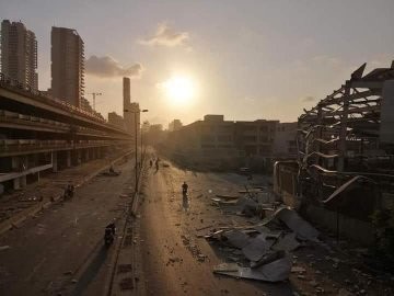 Beyrut'taki patlamanın ardından korkunç görüntüler