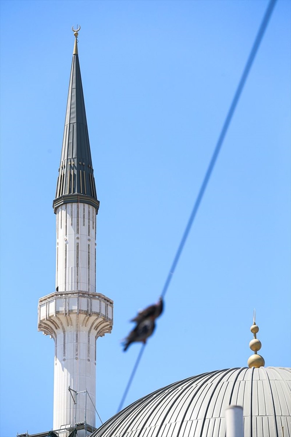 Taksim Camii'nde sona doğru! Yüzde 65'i tamamlandı