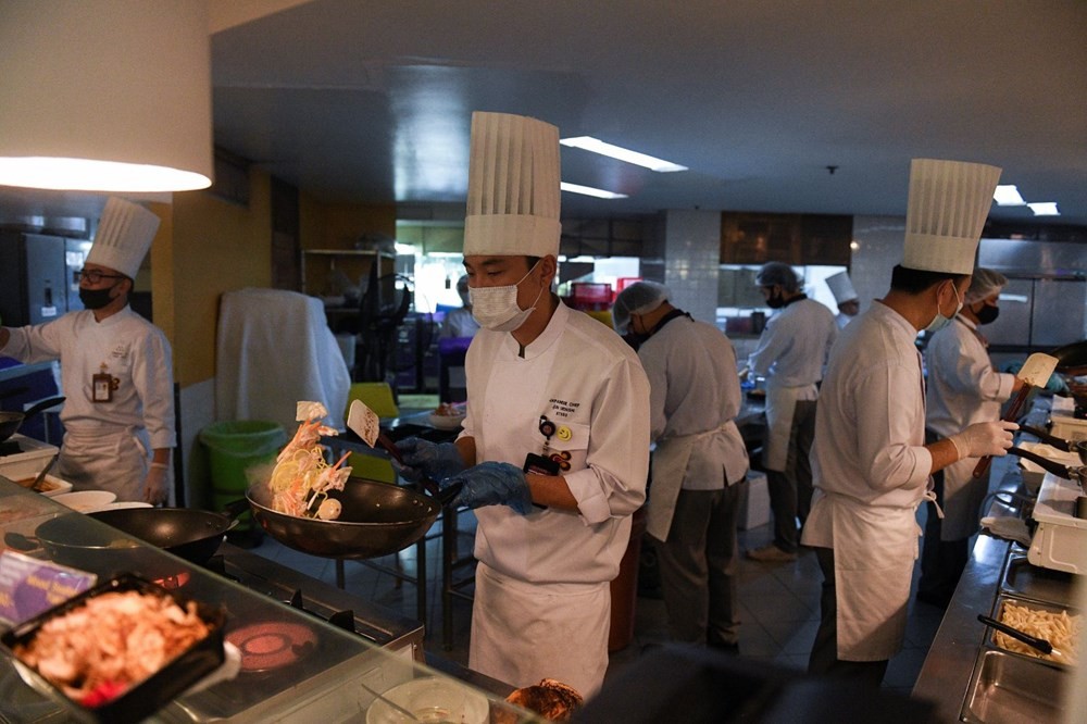 Uçak yemeklerini özleyenler için restoran açıldı