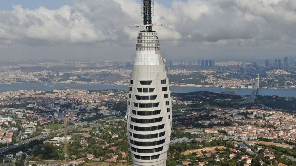 Çamlıca'da yeni kuleden yayın başladı