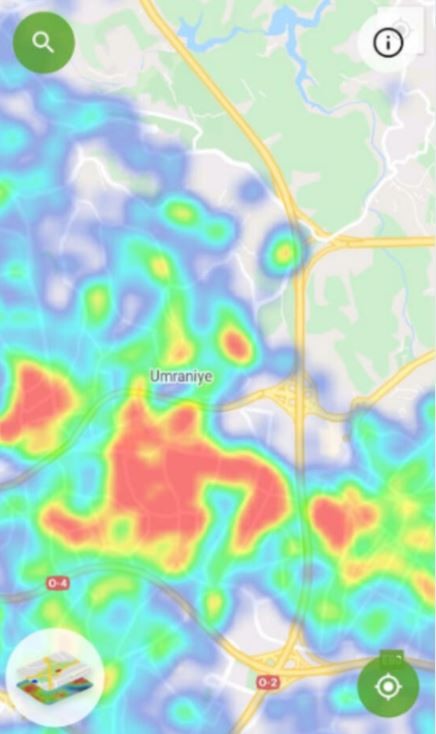 İstanbul'un ilçe ilçe korona virüs haritası