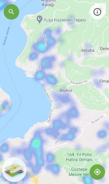 İstanbul'un ilçe ilçe korona virüs haritası