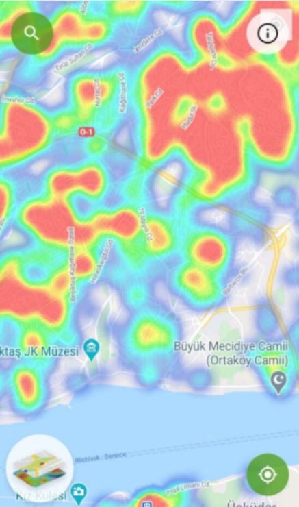 İstanbul'un ilçe ilçe korona virüs haritası