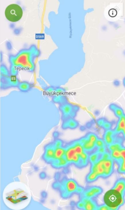 İstanbul'un ilçe ilçe korona virüs haritası