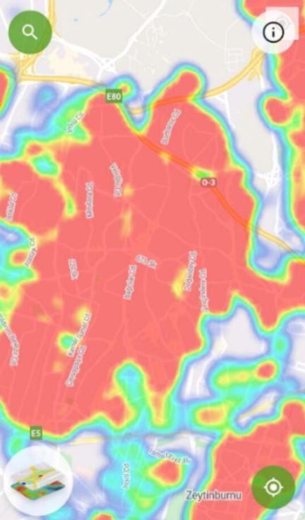 İstanbul'un ilçe ilçe korona virüs haritası