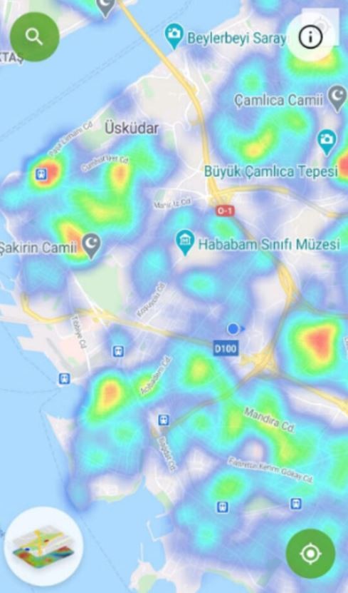 İstanbul'un ilçe ilçe korona virüs haritası