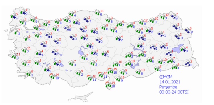 Meteoroloji uyardı, kar geliyor