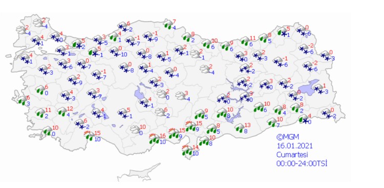 Meteoroloji uyardı, kar geliyor