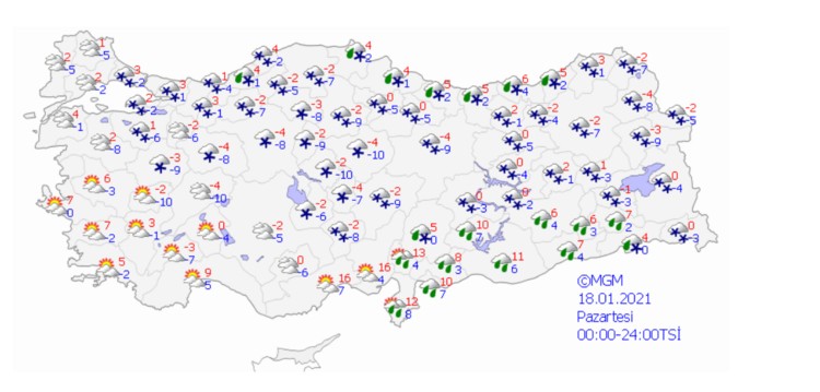 Meteoroloji uyardı, kar geliyor