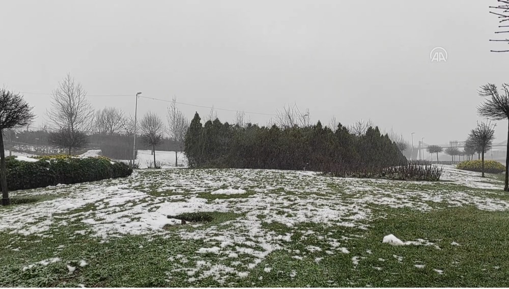 İşte İstanbul'dan ilk kar fotoğrafları