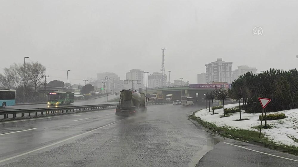 İşte İstanbul'dan ilk kar fotoğrafları