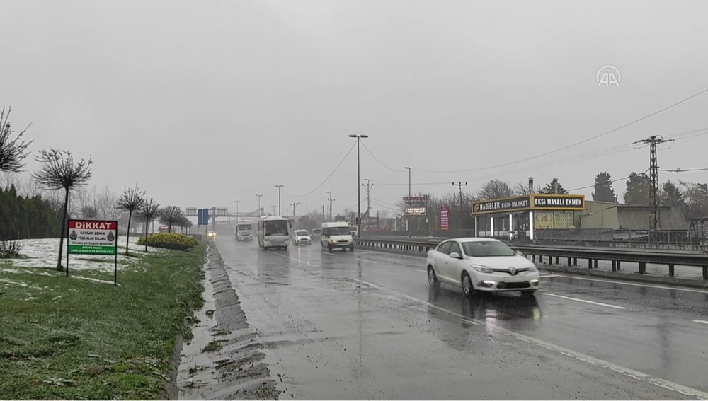 İşte İstanbul'dan ilk kar fotoğrafları