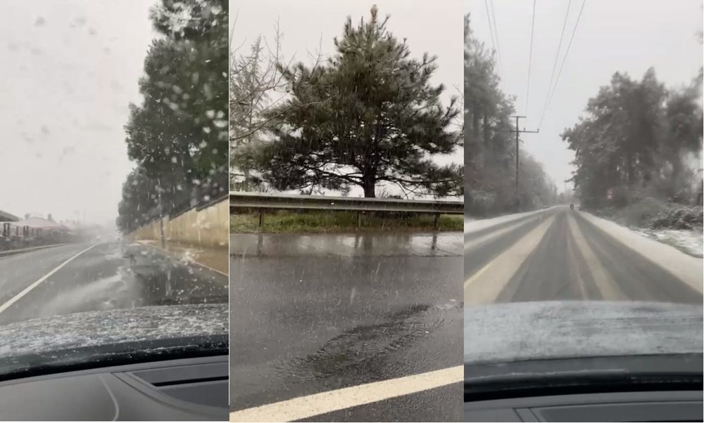 İşte İstanbul'dan ilk kar fotoğrafları