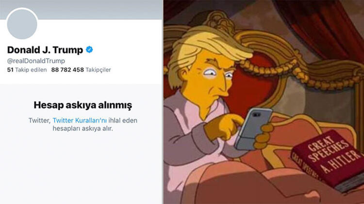 Sosyal medya çalkalanıyor! Simpsonlar yine....