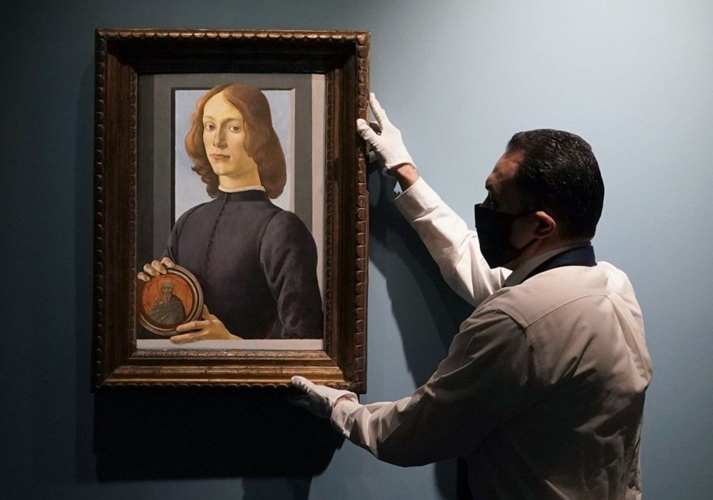 Botticelli'ye ait tablo 2021'in müzayede rekorunu kırdı