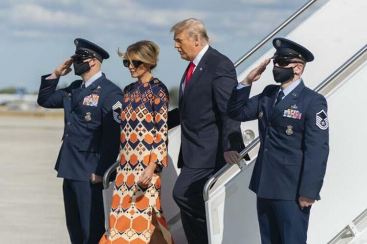 Melania Trump ekibini kurdu