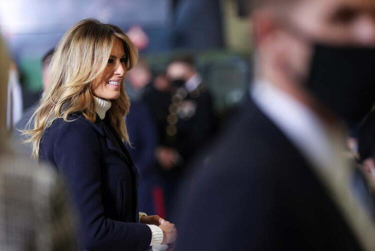 Melania Trump ekibini kurdu