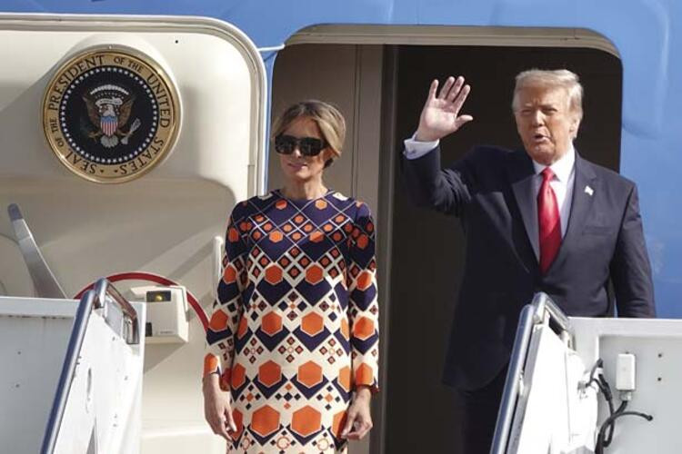 Melania Trump ekibini kurdu