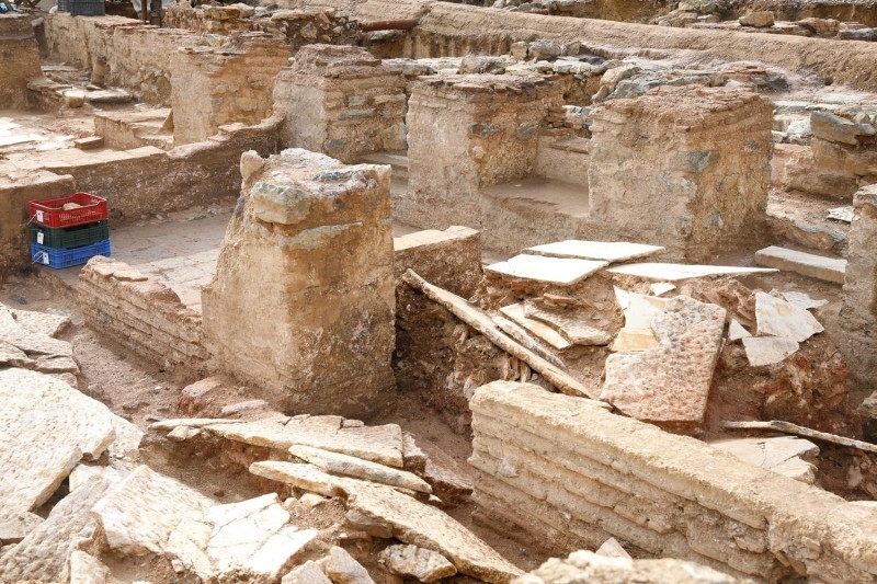 Keşfedilen askeri sığınak ilk kez görüntülendi