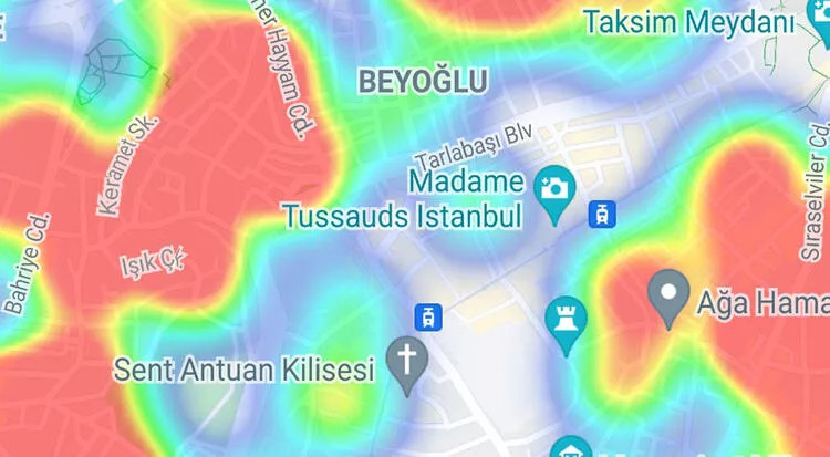 Endişelendiren görüntü: İstanbul'da ilçe ilçe son durum...