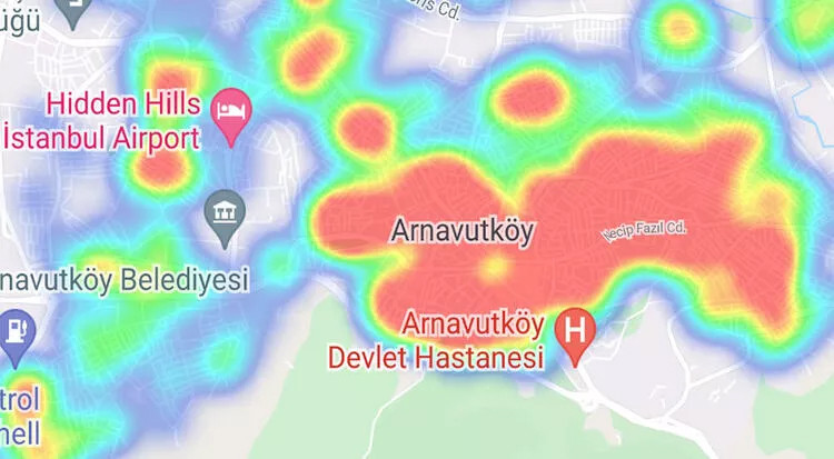 Endişelendiren görüntü: İstanbul'da ilçe ilçe son durum...