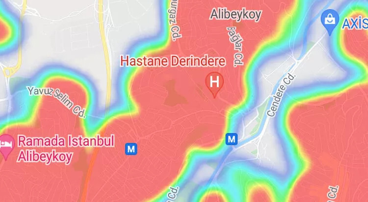 Endişelendiren görüntü: İstanbul'da ilçe ilçe son durum...