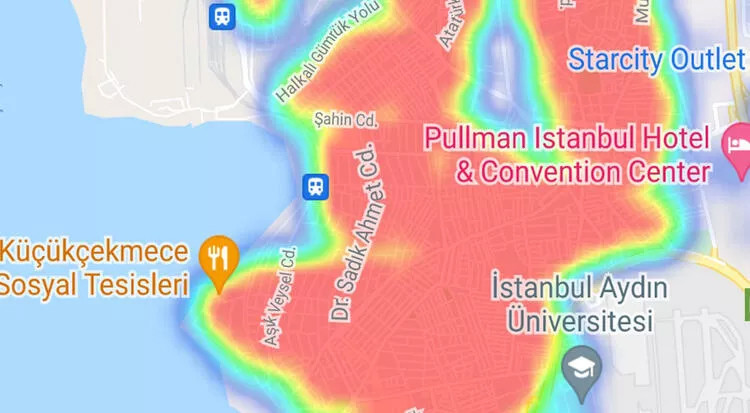 Endişelendiren görüntü: İstanbul'da ilçe ilçe son durum...