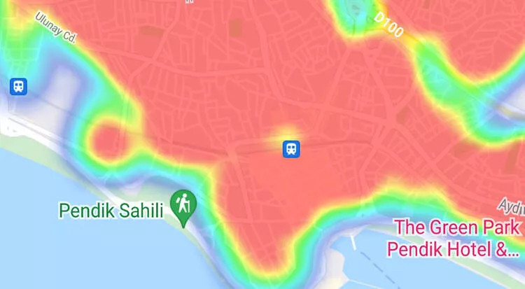 Endişelendiren görüntü: İstanbul'da ilçe ilçe son durum...