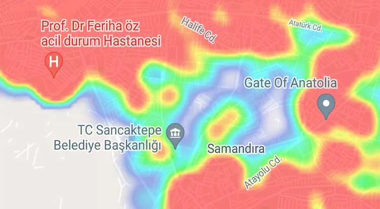 Endişelendiren görüntü: İstanbul'da ilçe ilçe son durum...