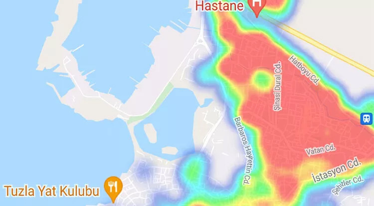 Endişelendiren görüntü: İstanbul'da ilçe ilçe son durum...