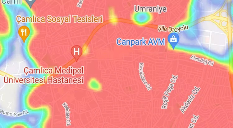 Endişelendiren görüntü: İstanbul'da ilçe ilçe son durum...