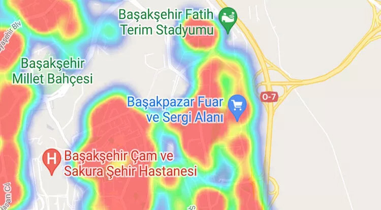 Endişelendiren görüntü: İstanbul'da ilçe ilçe son durum...